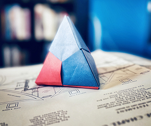 Modular Tetrahedron Polyhedra Origami